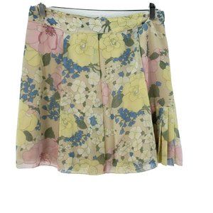 Bisou‎ Bisou Womens Skirt Floral Lined Flounce Skat